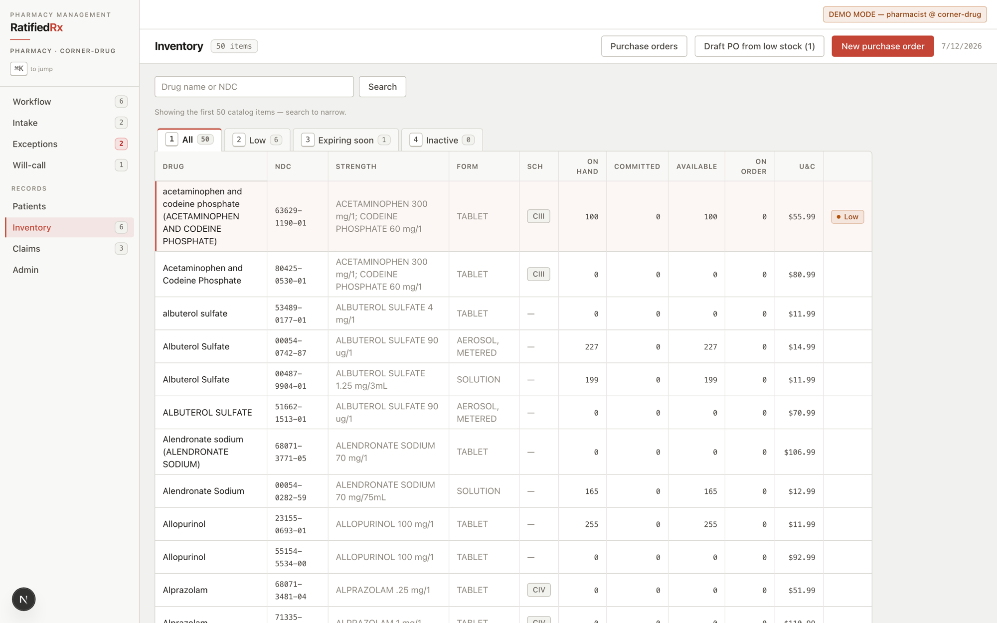 Inventory management